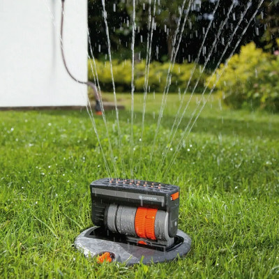 Oscilační zavlažovač GARDENA Sprinkler System OS 140, 140 m², 10dílný - N Oscilační zavlažovač GARDENA Sprinkler System OS 140, 140 m², 10dílný - N